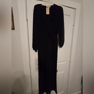 Michael Kors Black Wide Leg Jumpsuit